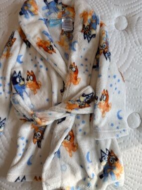 Plush Bluey Toddler Robe